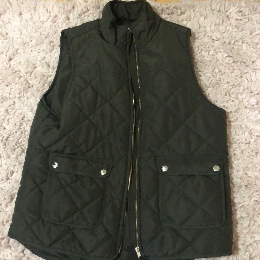 Army green vest